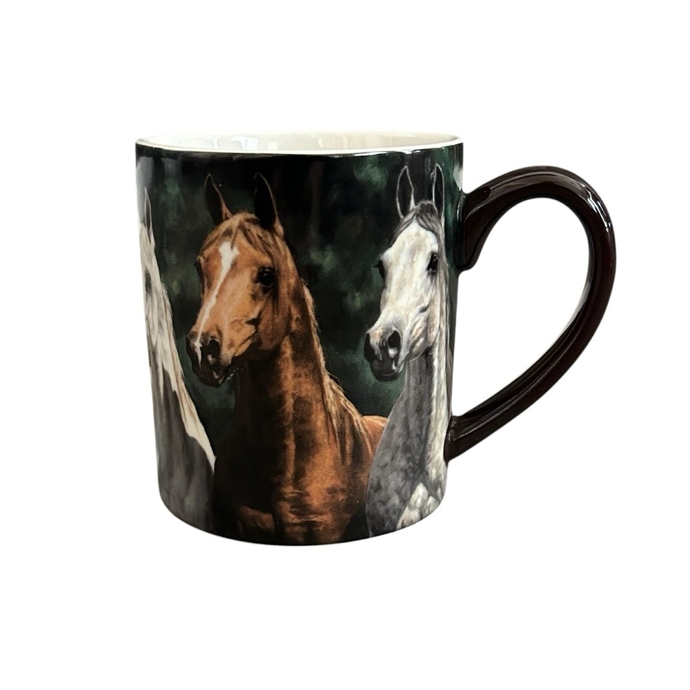 Lang Horse Mug Chris‎ Cummings Heads Up 2013 Southwest Western Cowboy Cowgirl